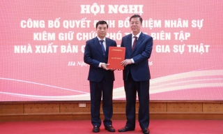 Đồng chí Nguyễn Thái Bình kiêm giữ chức Phó Tổng Biên tập Nhà xuất bản Chính trị quốc gia Sự thật